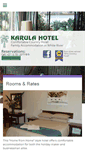 Mobile Screenshot of karulahotel.co.za